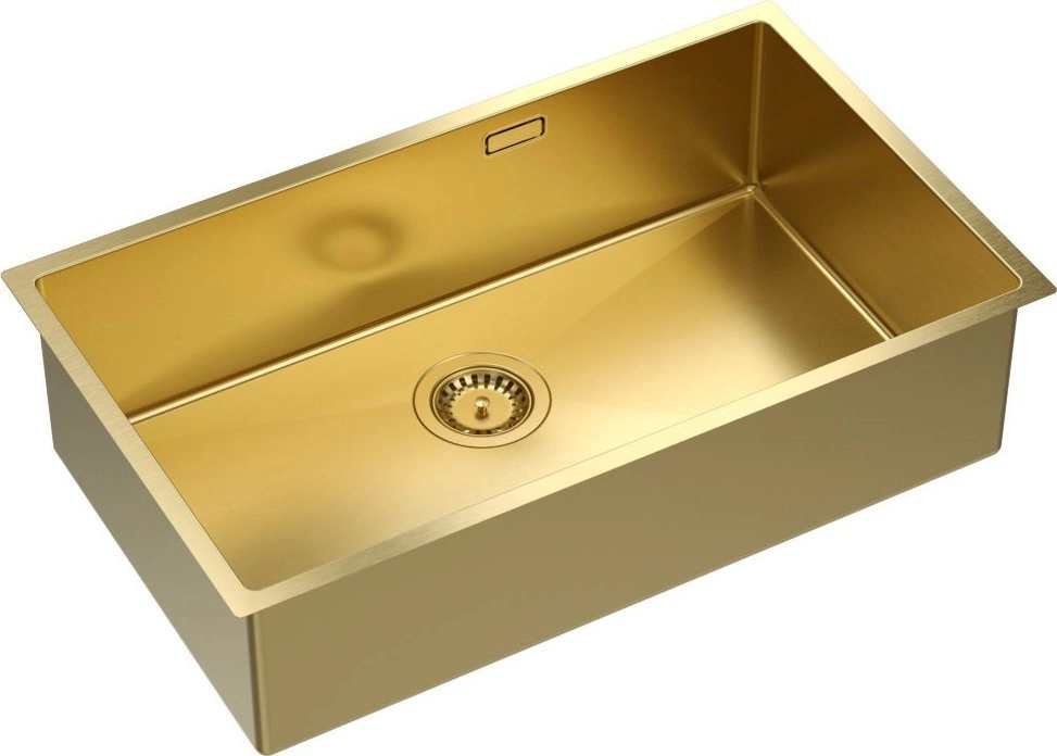 Quadron sink ANTHONY 80 Gold steel