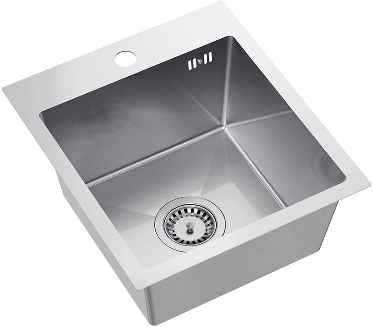 Quadron sink. LUKE 90 steel sink