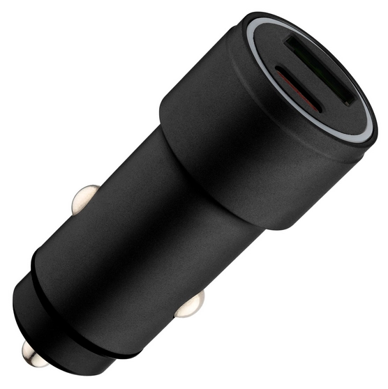 Qualo QLS-AC-38 Aluminum Car charger 38W