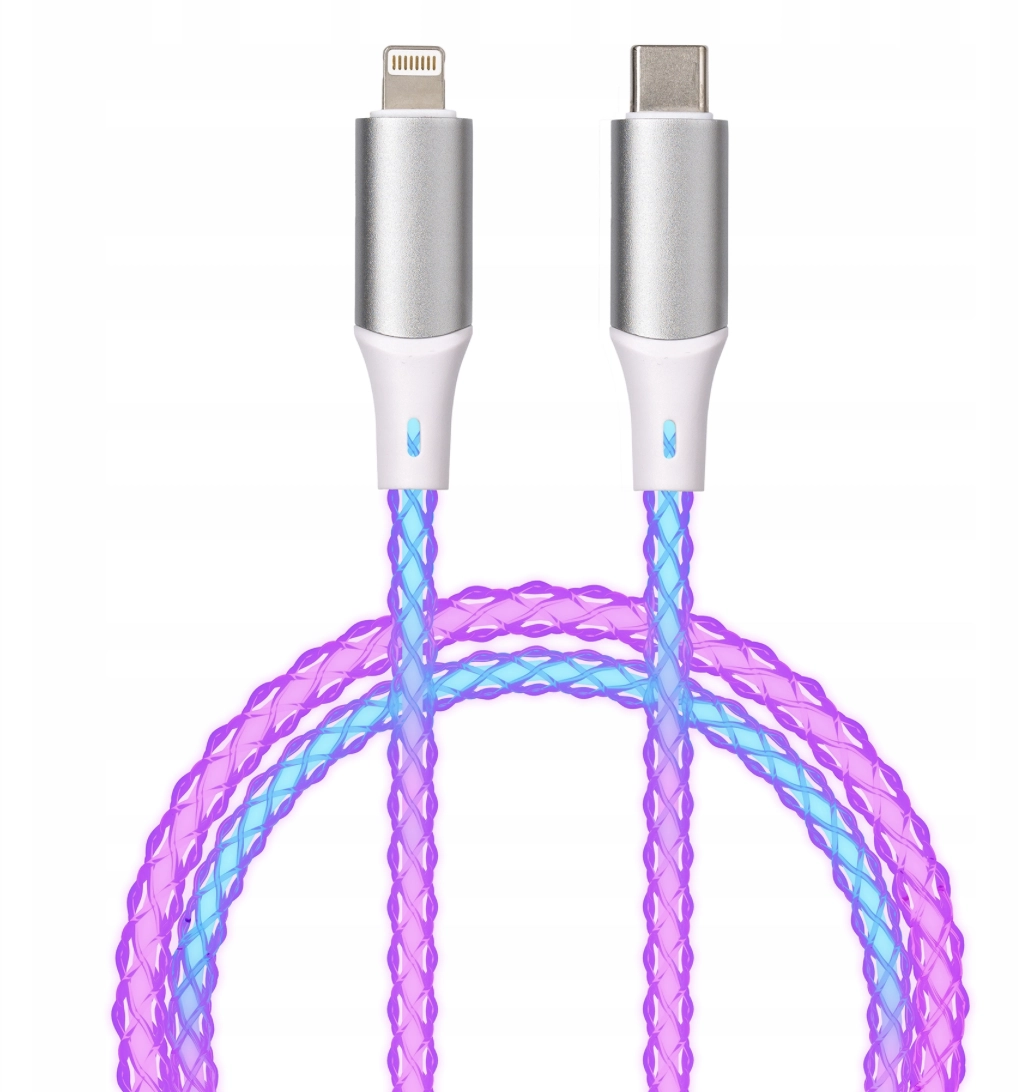 Qualo QCS-CL-00 Glowing Cable USB-С –