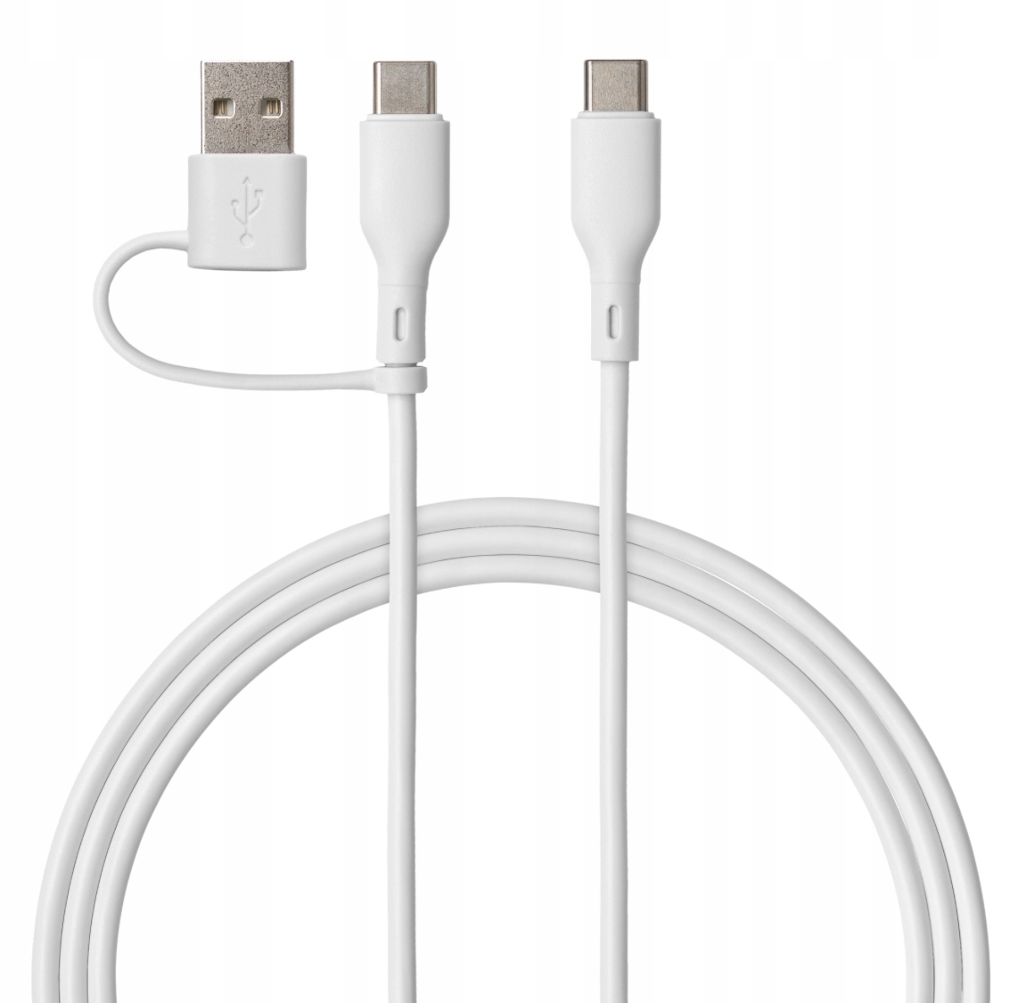 Qualo QRC-CC+A-00 Cable 2in1 USB-C –
