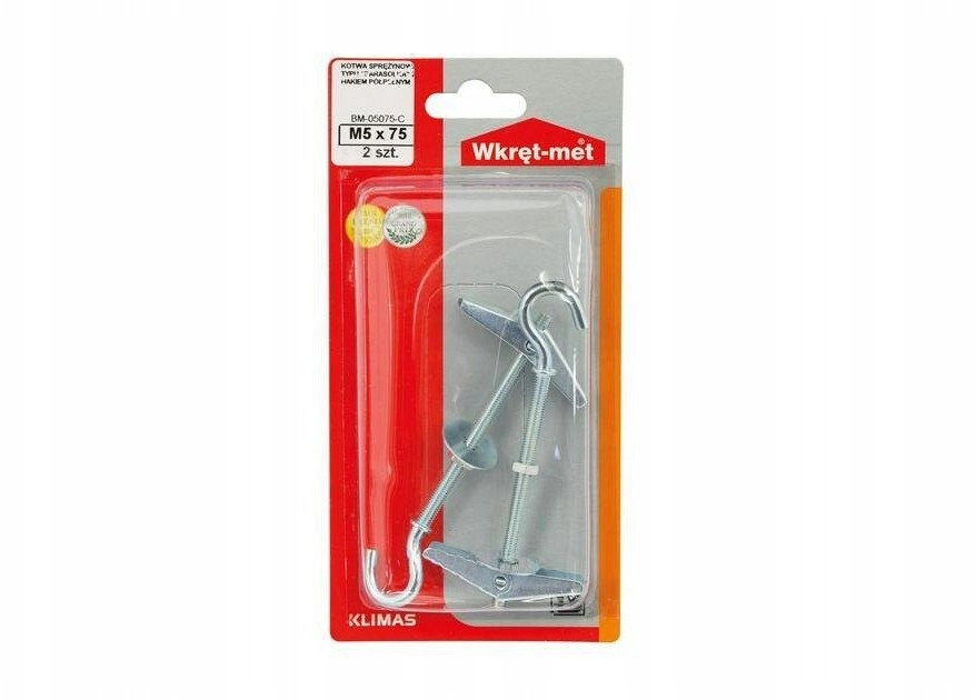 SPRING ANCHORS BM-05075*P2 UMBRELLA TYPE SCREW-MET