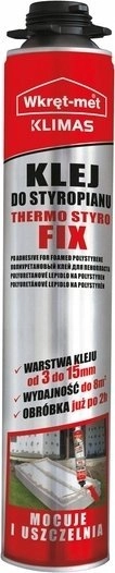 KLEJ DO STYROPIANU KST-750 THERMOSTYRO-FIX PUSZKA