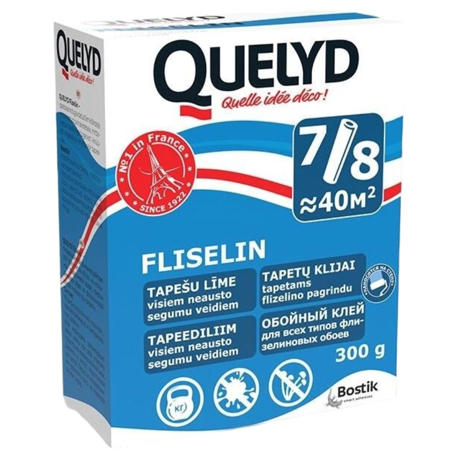 Tapesu lime Quelyd 300g Flizelina 0025559