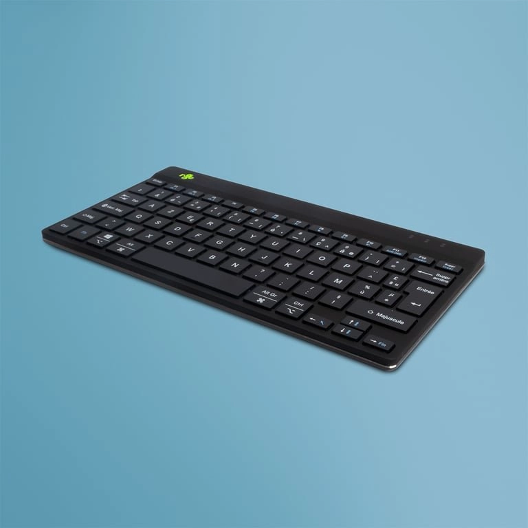 R-Go Tools RGOCOFRWLBL tastatūra Birojs Bluetooth sistēma AZERTY Franču Melns