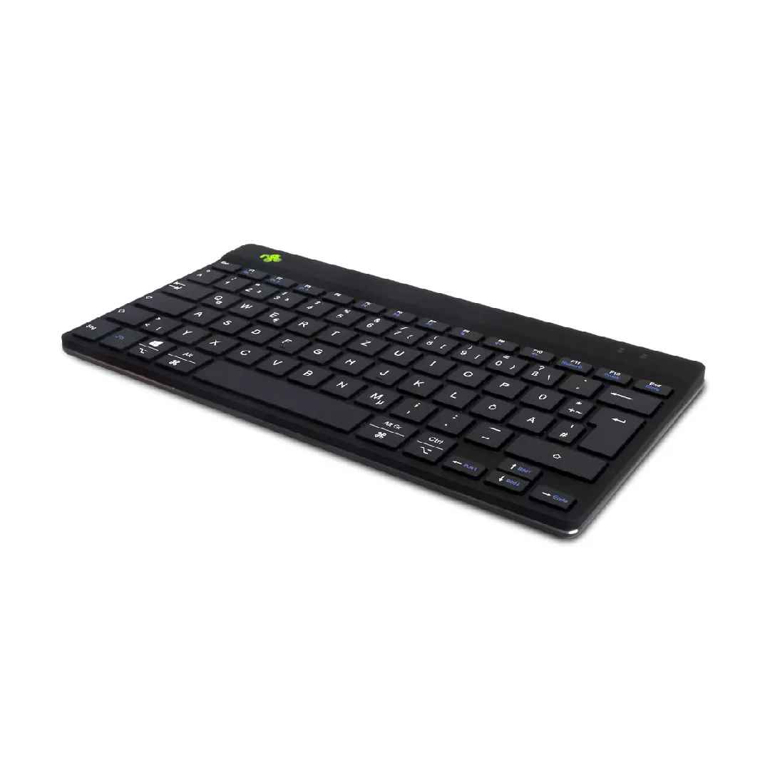 R-Go Tools RGOCODEWLBL tastatūra Birojs Bluetooth sistēma QWERTZ Vācu Melns