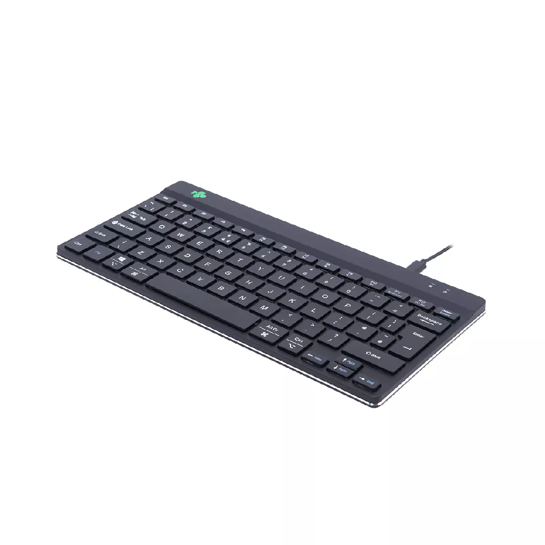 R-Go Tools RGOCOUKWDBL tastatūra USB QWERTY Britu angļu valoda Melns