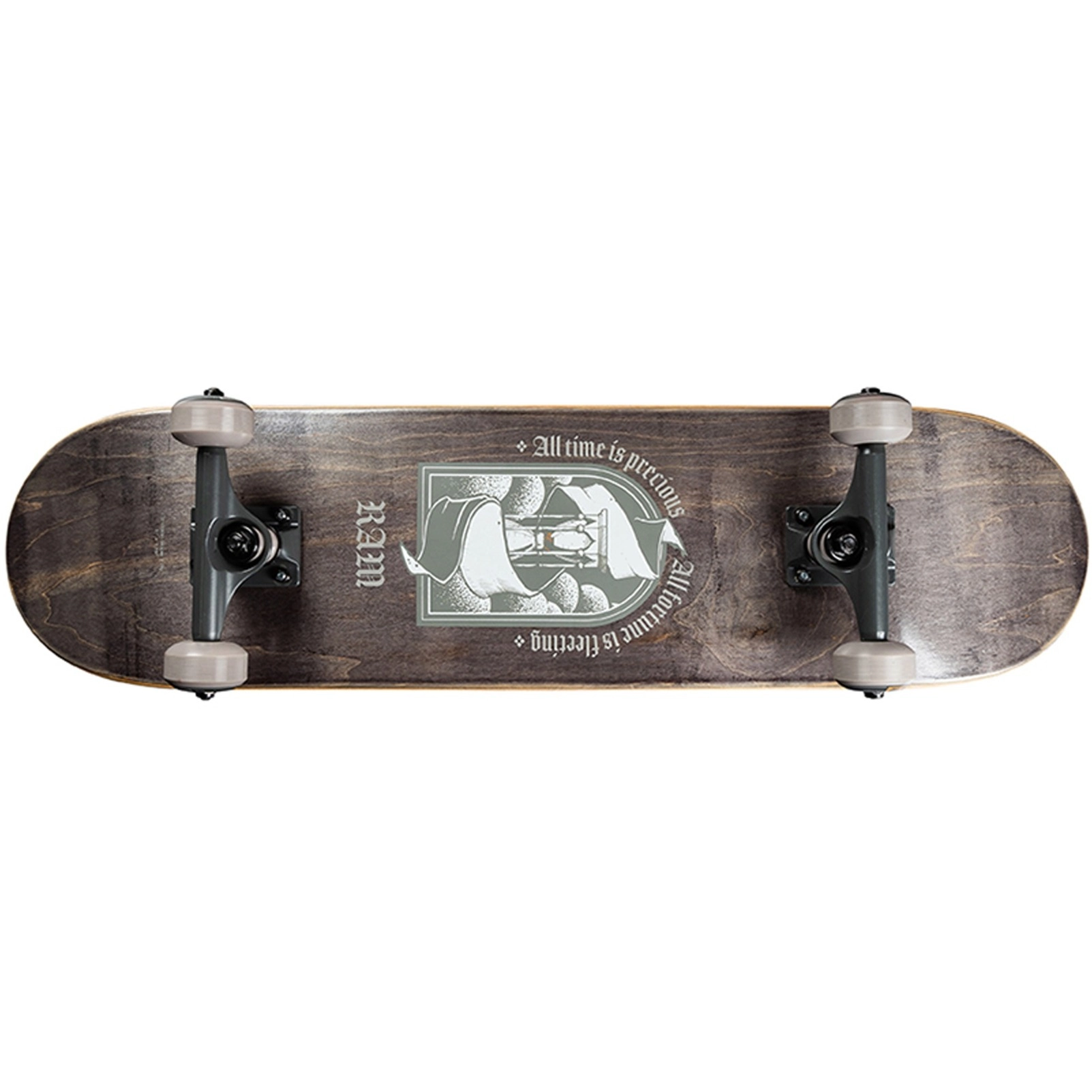 RAM Skateboard Ligat dark (black/beige) 12685