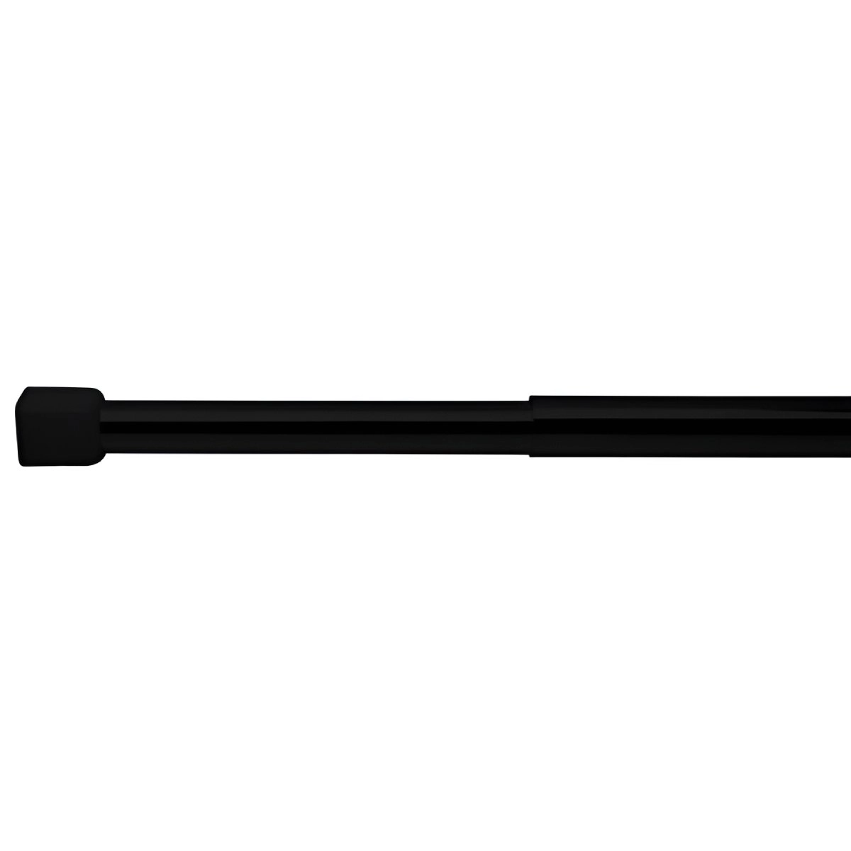 Dušas aizkaru stanga teleskopiska 70-115cm  melna
