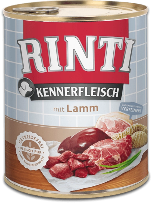 RINTI 91076 dogs moist food Lamb