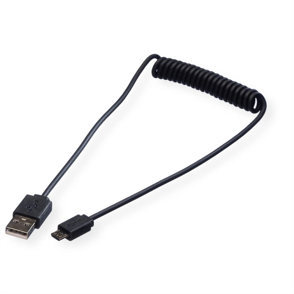 ROLINE USB 2.0 Spiral Cable