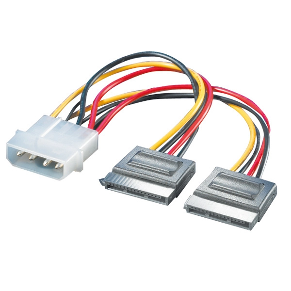 ROLINE Internal Y-Power Cable  4-Pin HDD