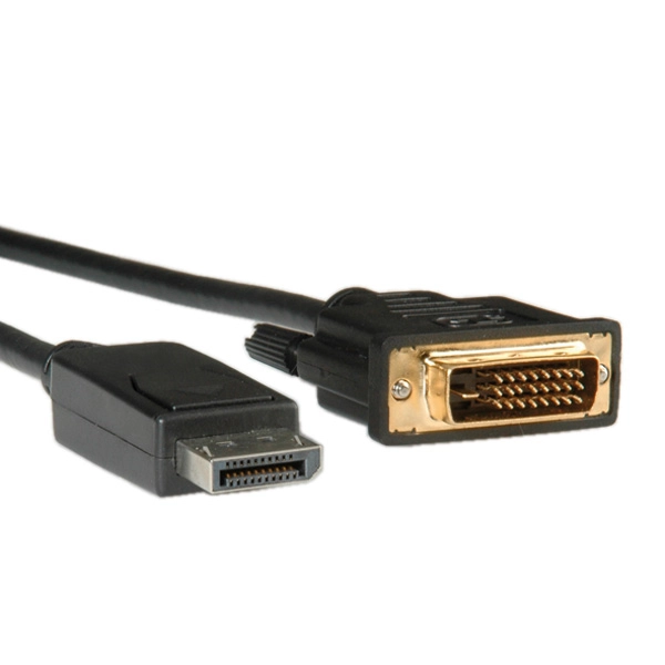 ROLINE DisplayPort Cable DP-DVI (24+1) LSOH