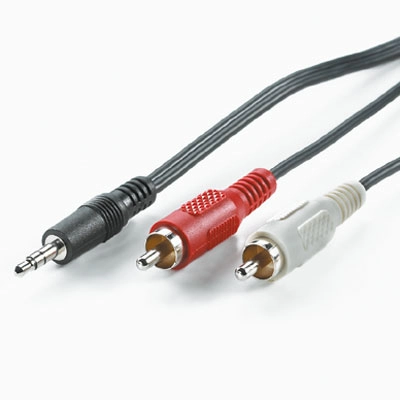 ROLINE 3.5mm/2x RCA (M) Cable