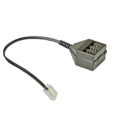 ROLINE RJ-45 - 3xTAE-F 0.14