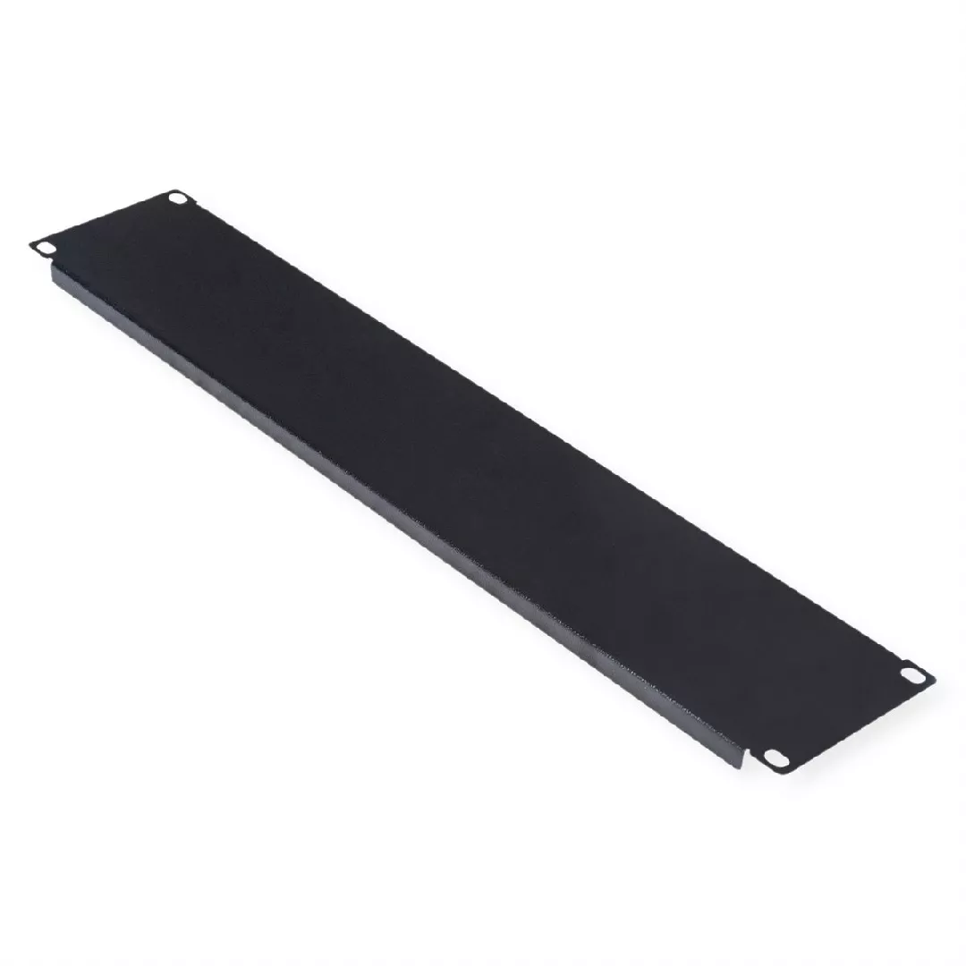 ROLINE 19-inch blanking panel 2U black