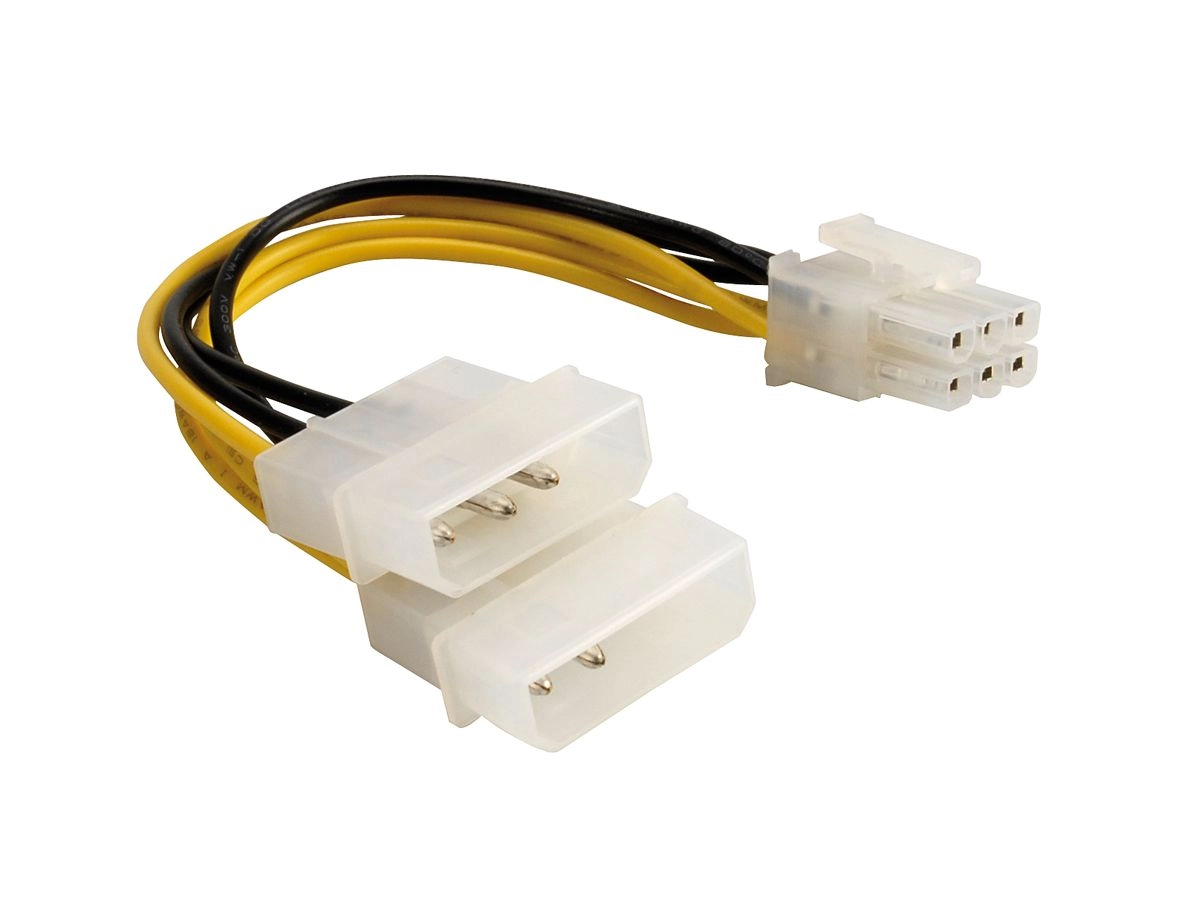ROLINE Power Adapter 6pin PCIe VGA