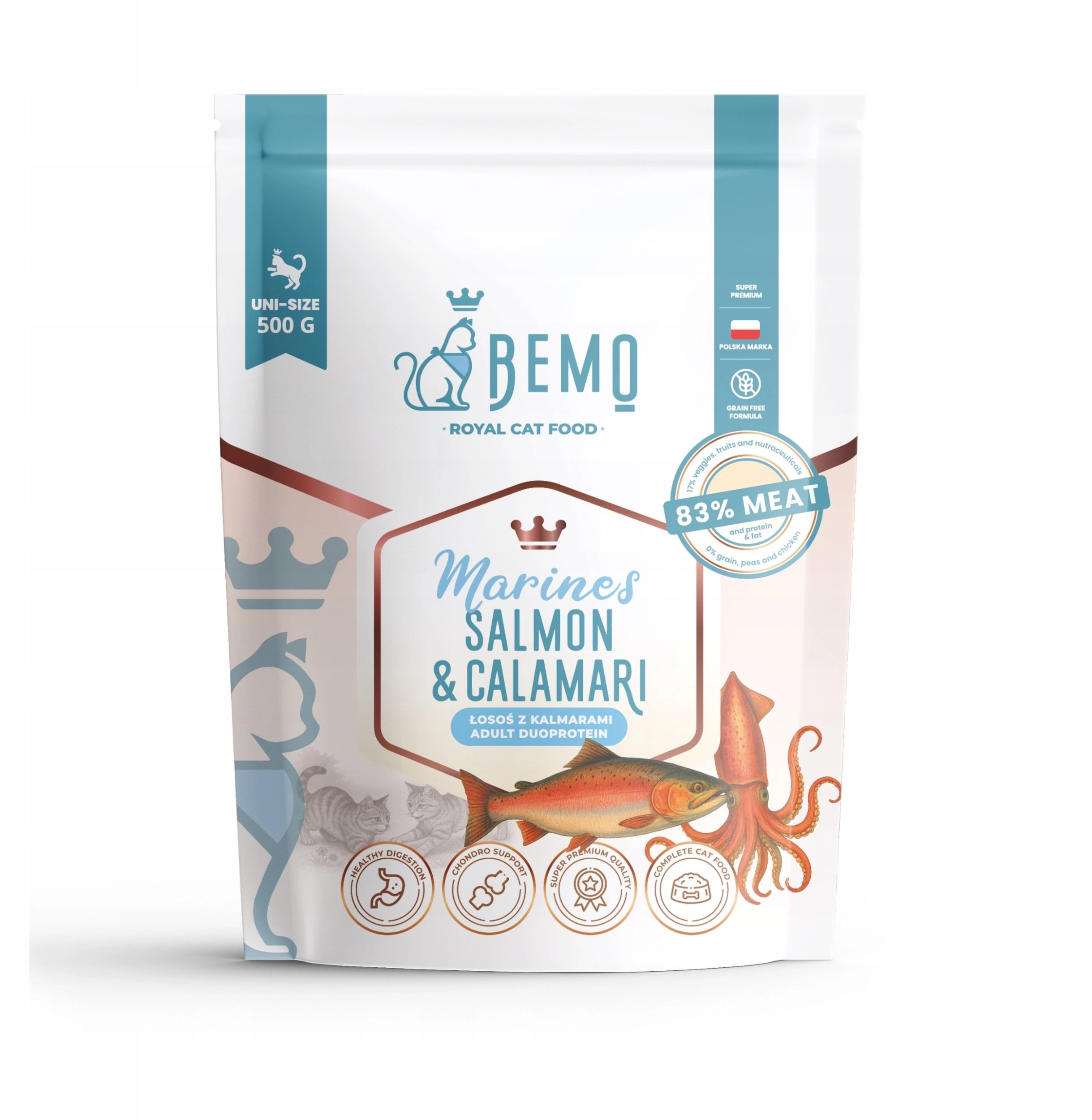 Bemo Cat Marines Salmon  Calamari –