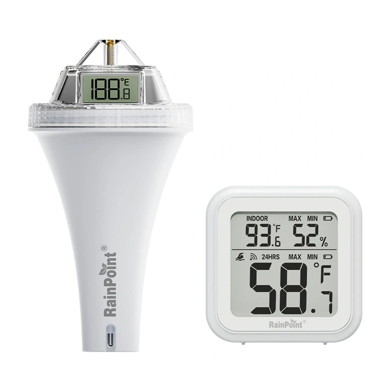RainPoint pool thermometer 083943 56988-0 HCS565ARF+HCS015T2H