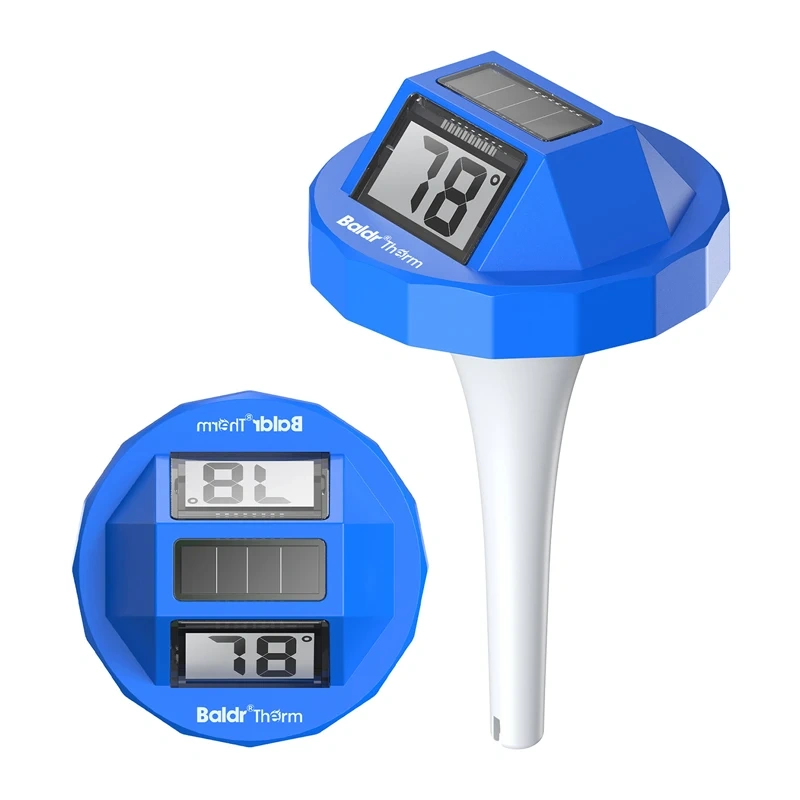 BALDRTHERM B0705T Solar-Powered Pool Thermometer 087735