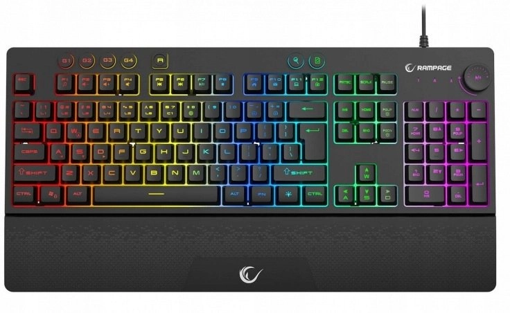 Rampage Simula RGB Keyboard (KB-GX65) KB-GX65