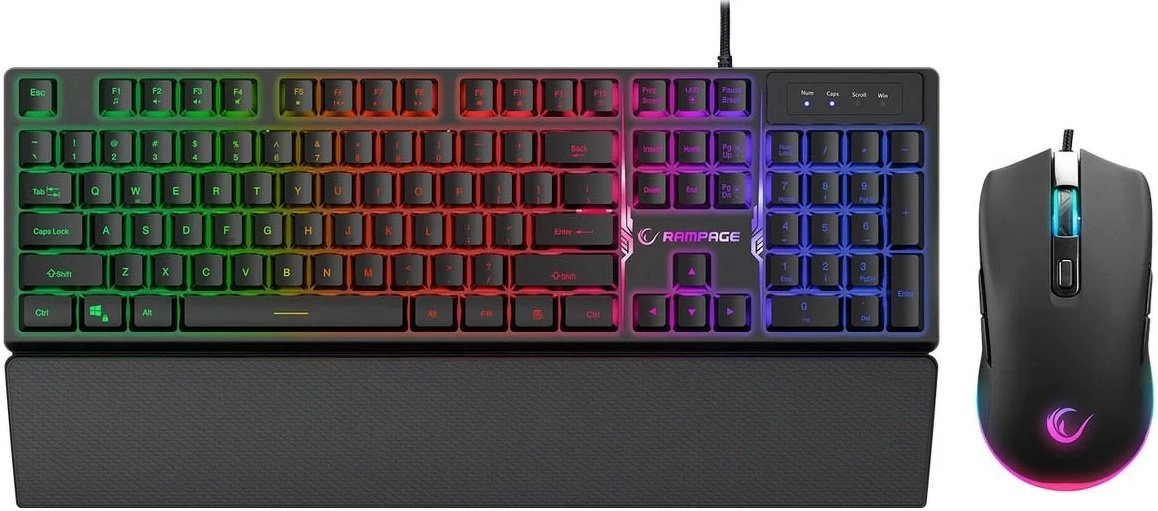 Rampage Rampage Fortuna Gaming set keyboard