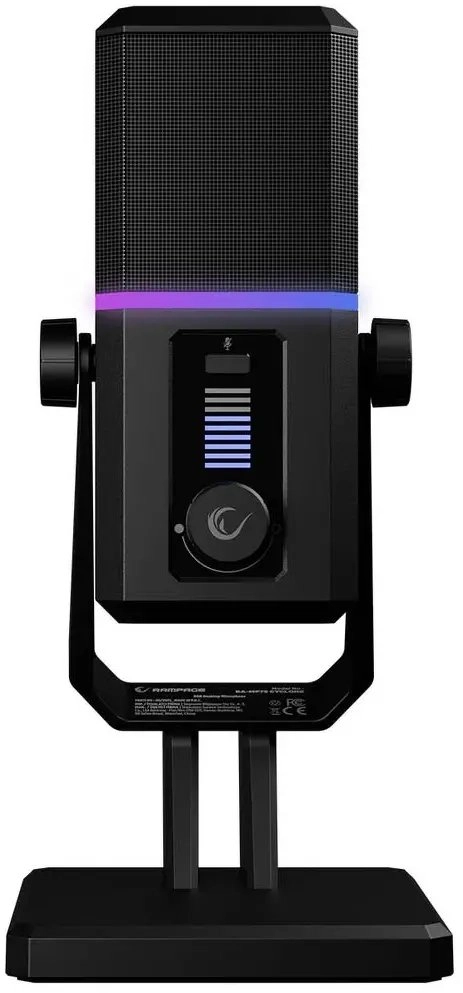 Rampage Cyclone RGB USB-C gaming microphone