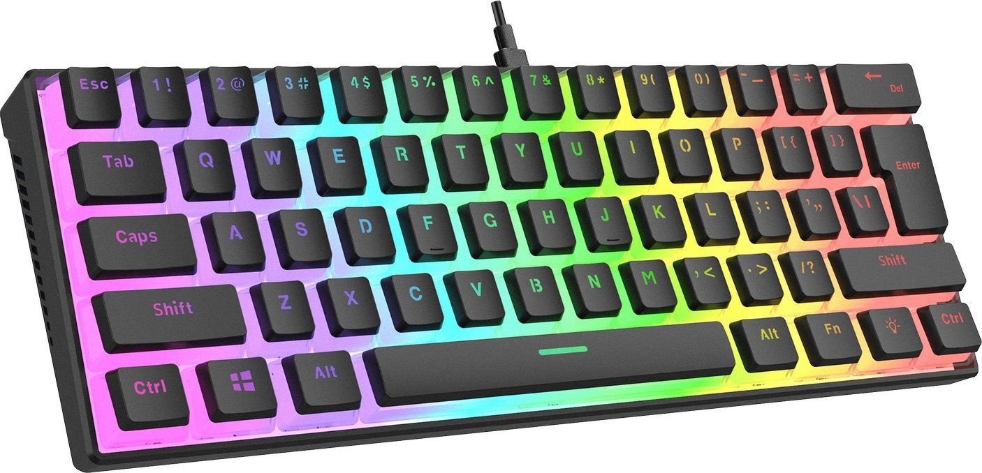 Klawiatura Rampage Radiant K11 Outemu Red (RADIANT K11 BLACK)