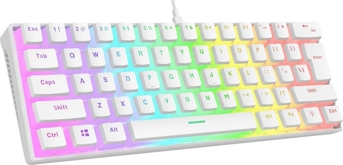 Klawiatura Rampage Radiant K11 Outemu Red (RADIANT K11 WHITE)