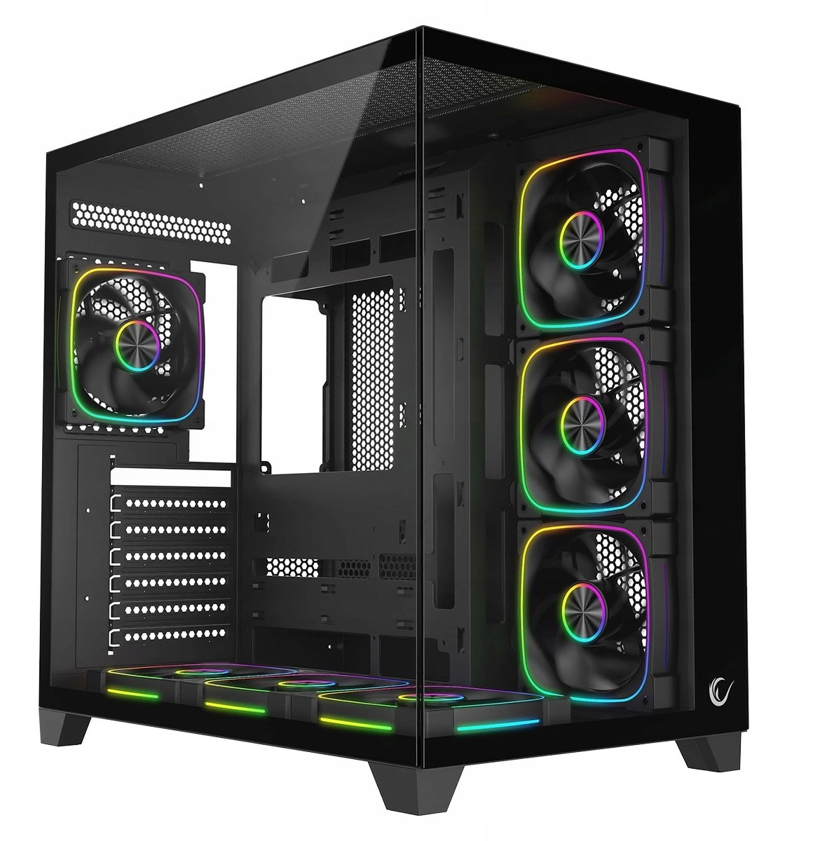 Rampage Rampage PC Case with Tempered