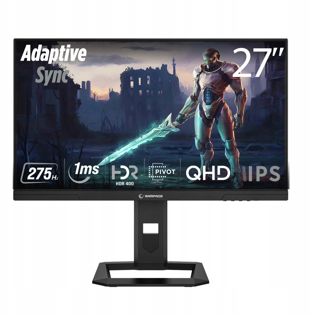 Monitor Rampage Rampage Slice Monitor gamingowy