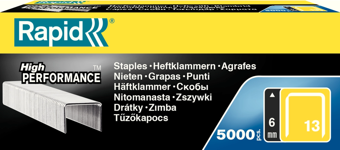 Rapid 11830700 staples Staples pack 5000