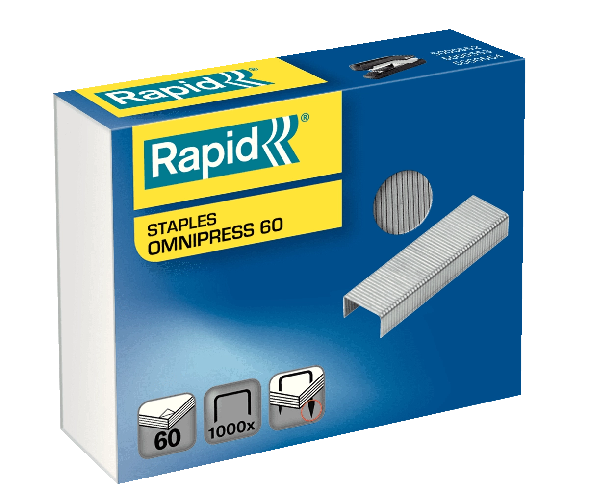 Rapid Omnipress 60 Staples pack 1000