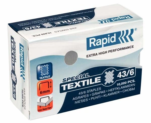 Rapid Staples Strong 43/6  5000 pieces