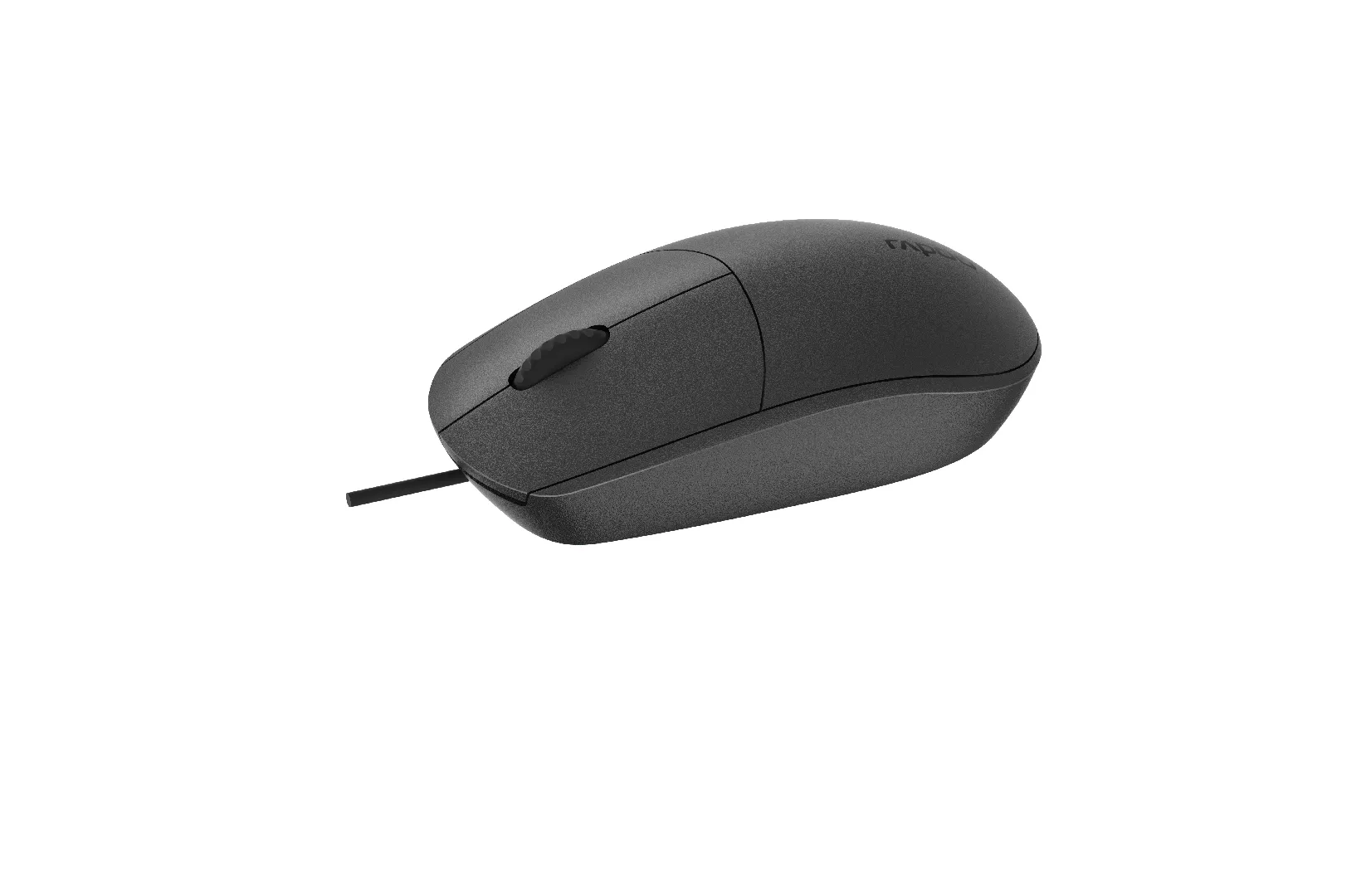 Rapoo N100-BK pele Birojs Abām rokām USB Type-A Optisks 1600 DPI