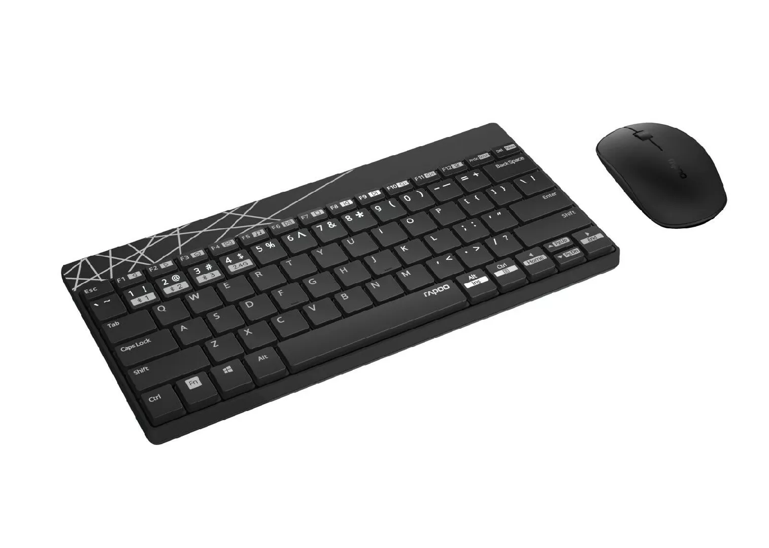 Rapoo 8000M keyboard Mouse included Universal