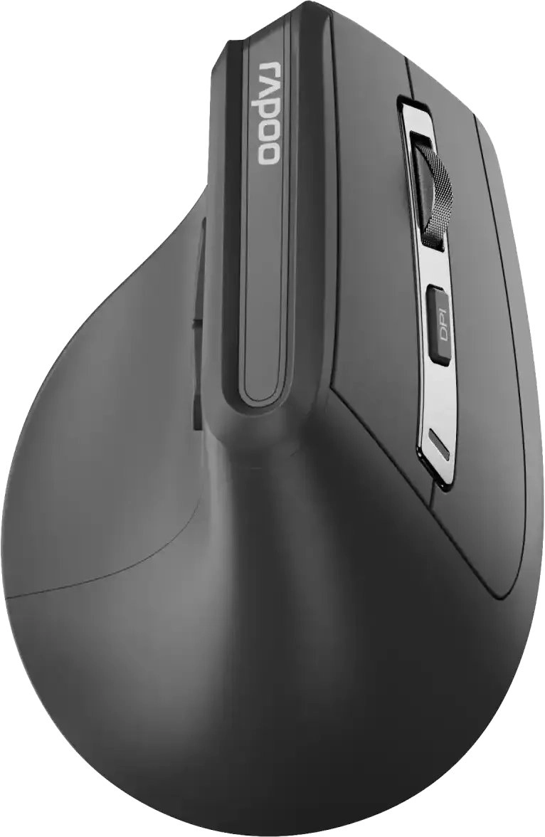 Rapoo EV310M pele Birojs Labā roka RF bezvadu sakari + Bluetooth Optisks 2400 DPI