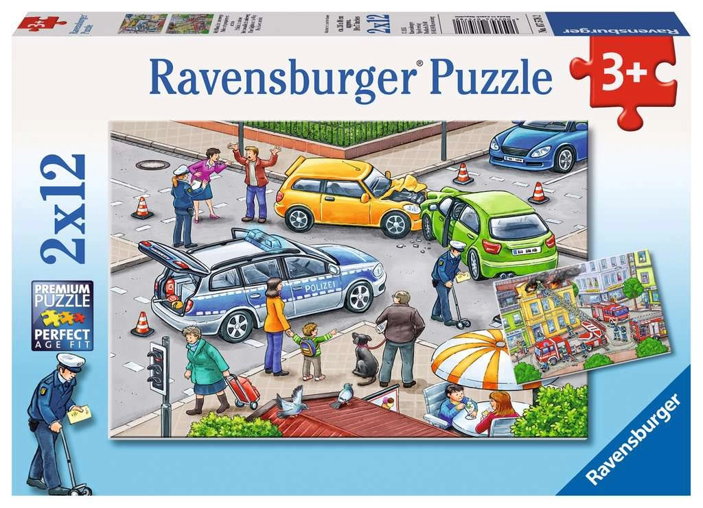 Ravensburger 4005556075782 Contour puzzle 12 pc(s)