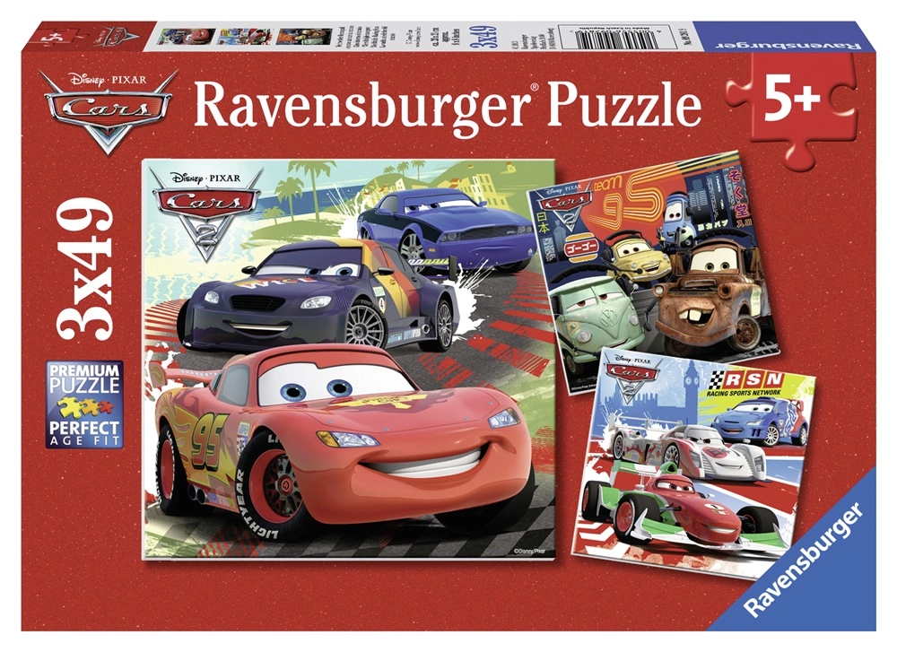 Ravensburger Disney Cars: Worldwide Racing Fun