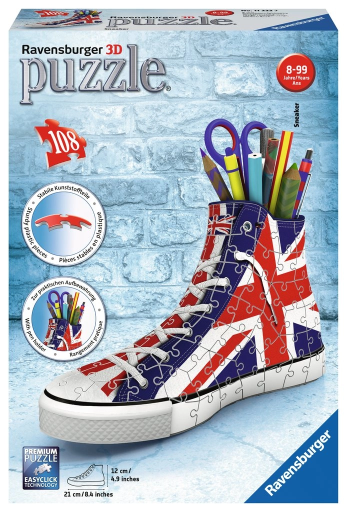 Ravensburger Union Jack Sneaker 3D Puzzle