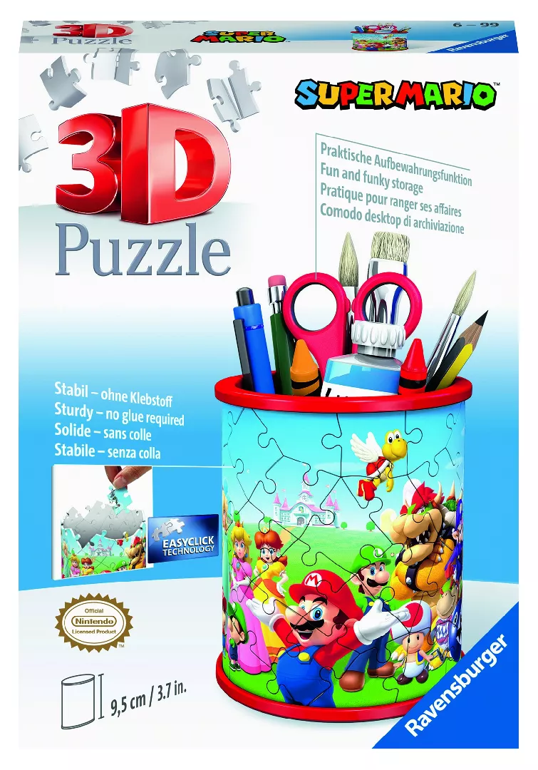 Ravensburger Super Mario Pencil Holder 3D