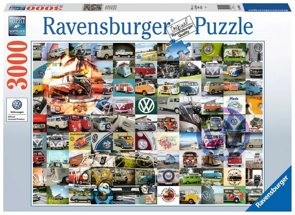 Ravensburger 16018 puzzle Contour puzzle 3000