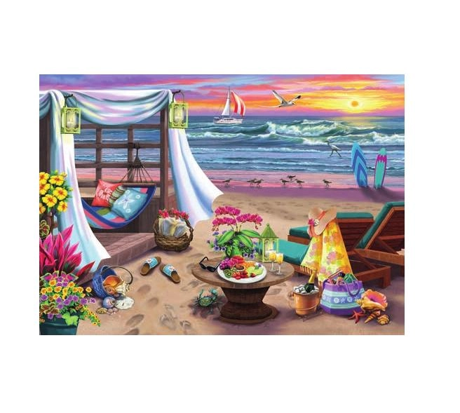 Ravensburger Cabana Retreat Jigsaw puzzle 500