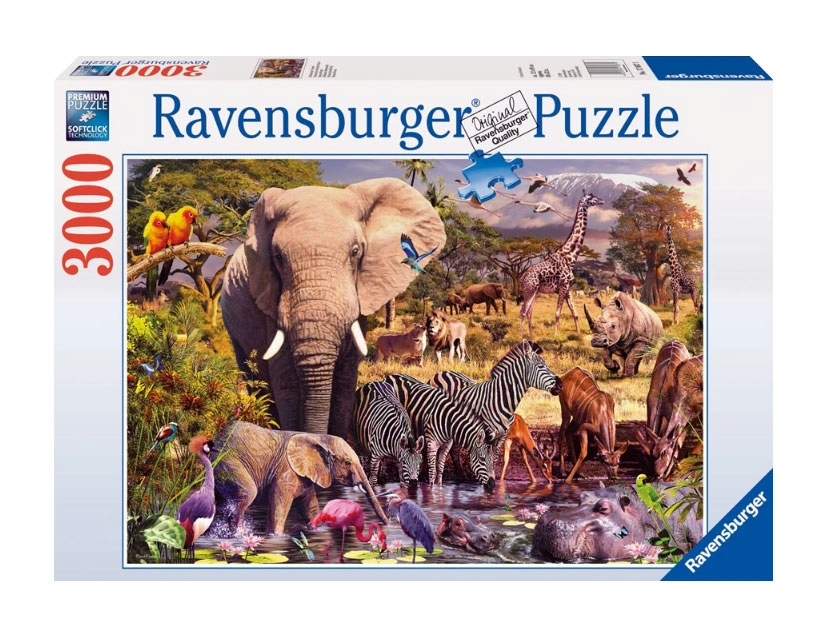 Ravensburger African Animals 3000 pc(s) Fauna