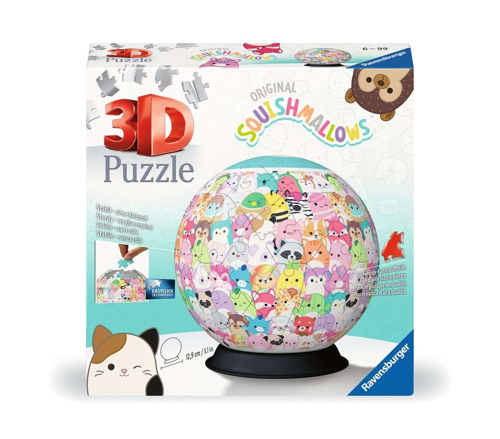 Ravensburger 3D Puzzle Ball Puzzle-Ball Squishmallows