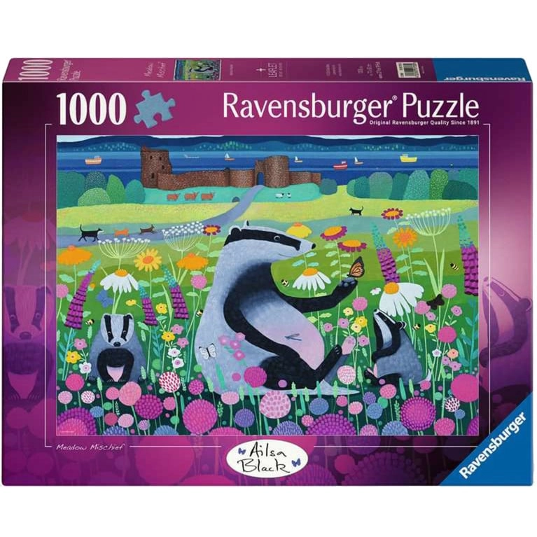 Puzzle Ravensburger Puzzle 1000 Pieces: Meadow