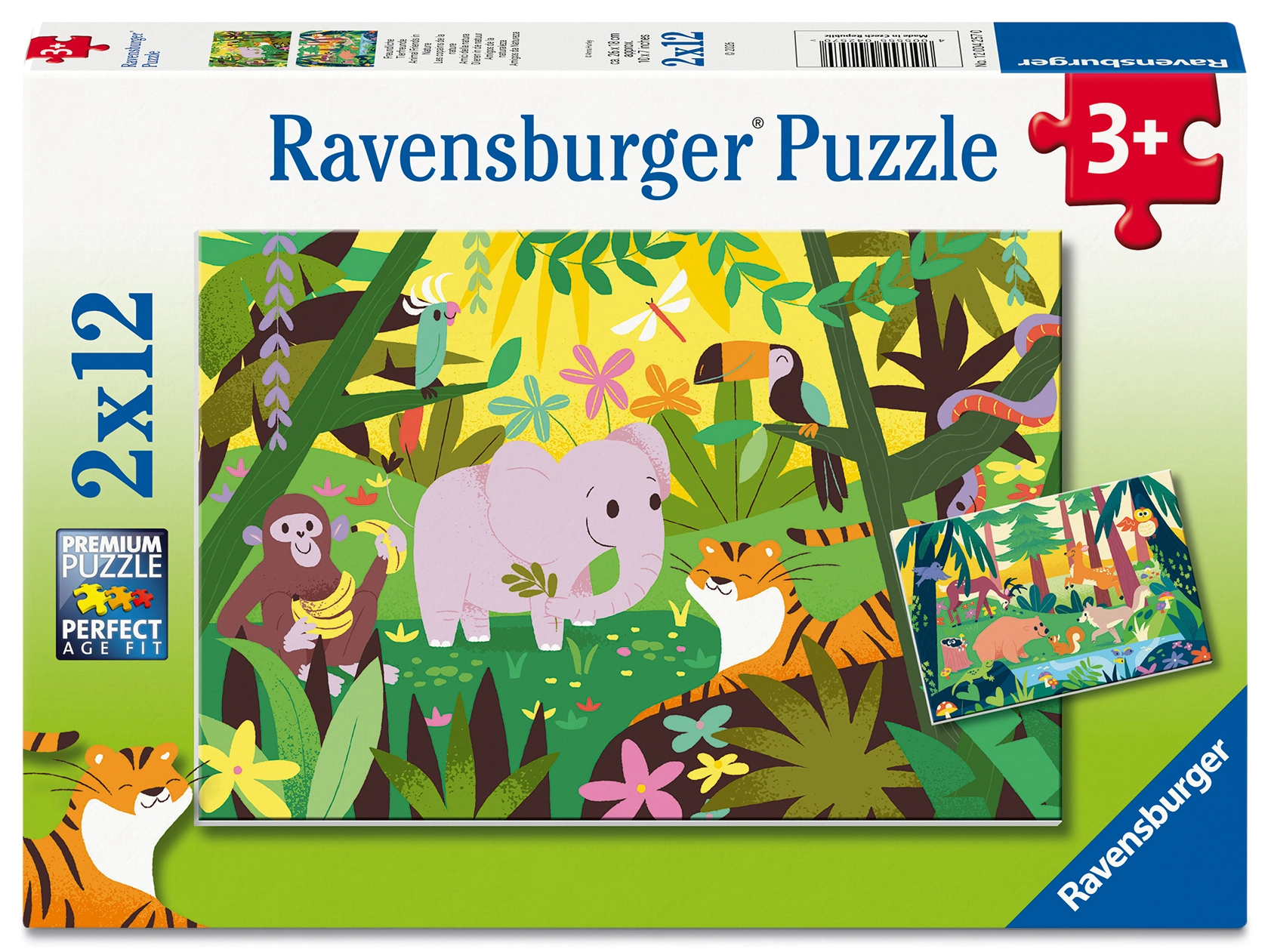 Ravensburger - Little Explorers 2x12p (12004257)