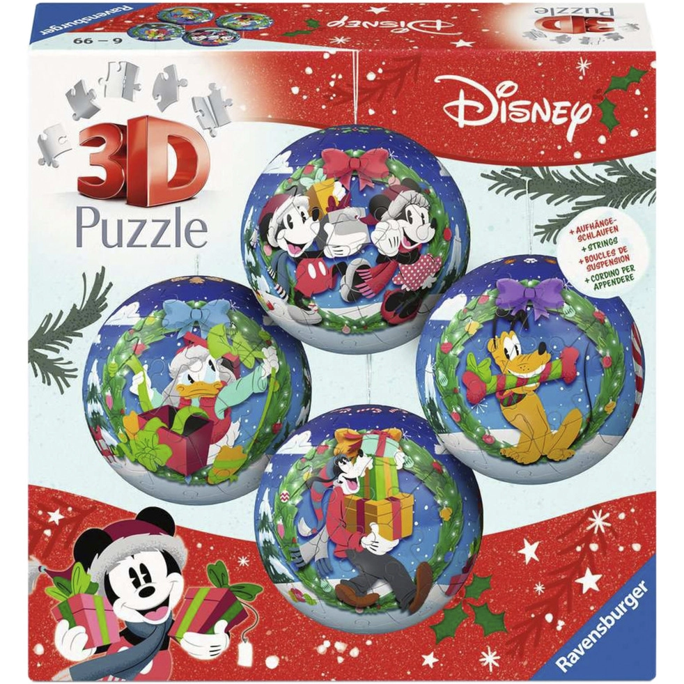 Ravensburger 3D Puzzle Ball Disney Christmas