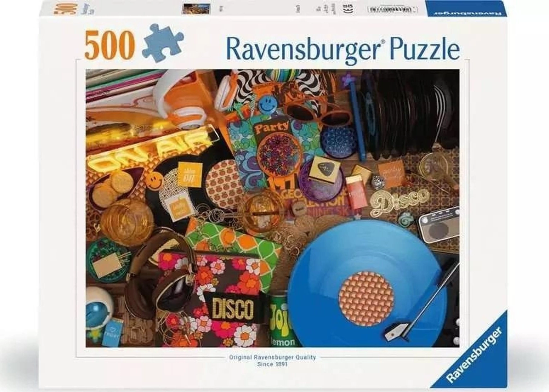 Puzzle 500 Hallo Vinyl 12000773 13723204