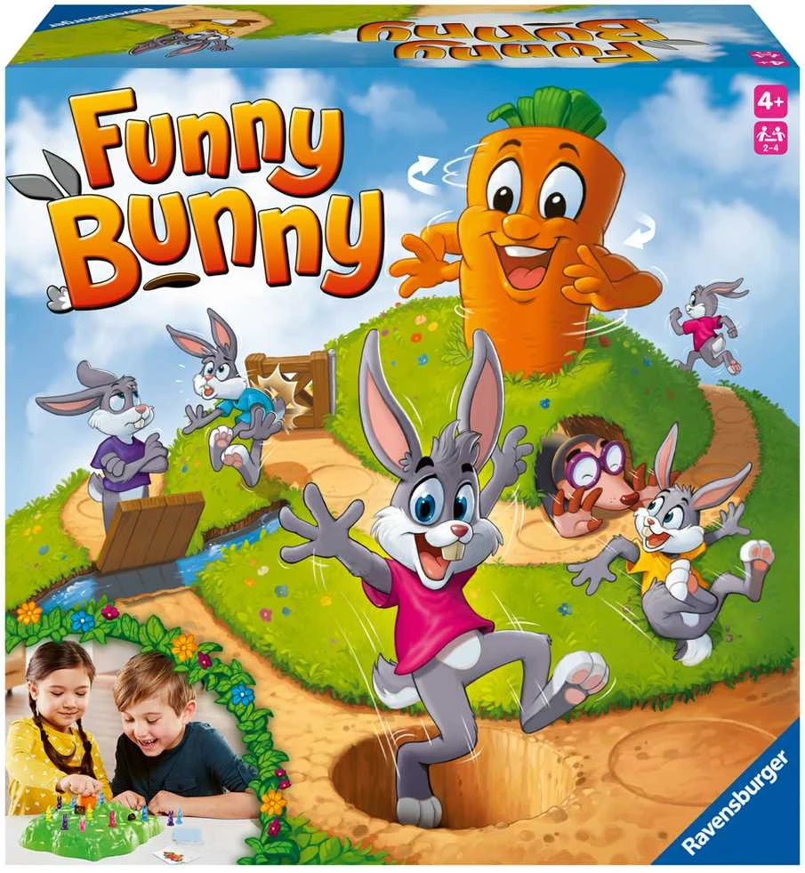RAVENSBURGER žaidimas Funny Bunny  22373 22373